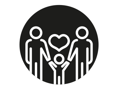 Icon: Vereinbarkeit von 
        Familie und Beruf